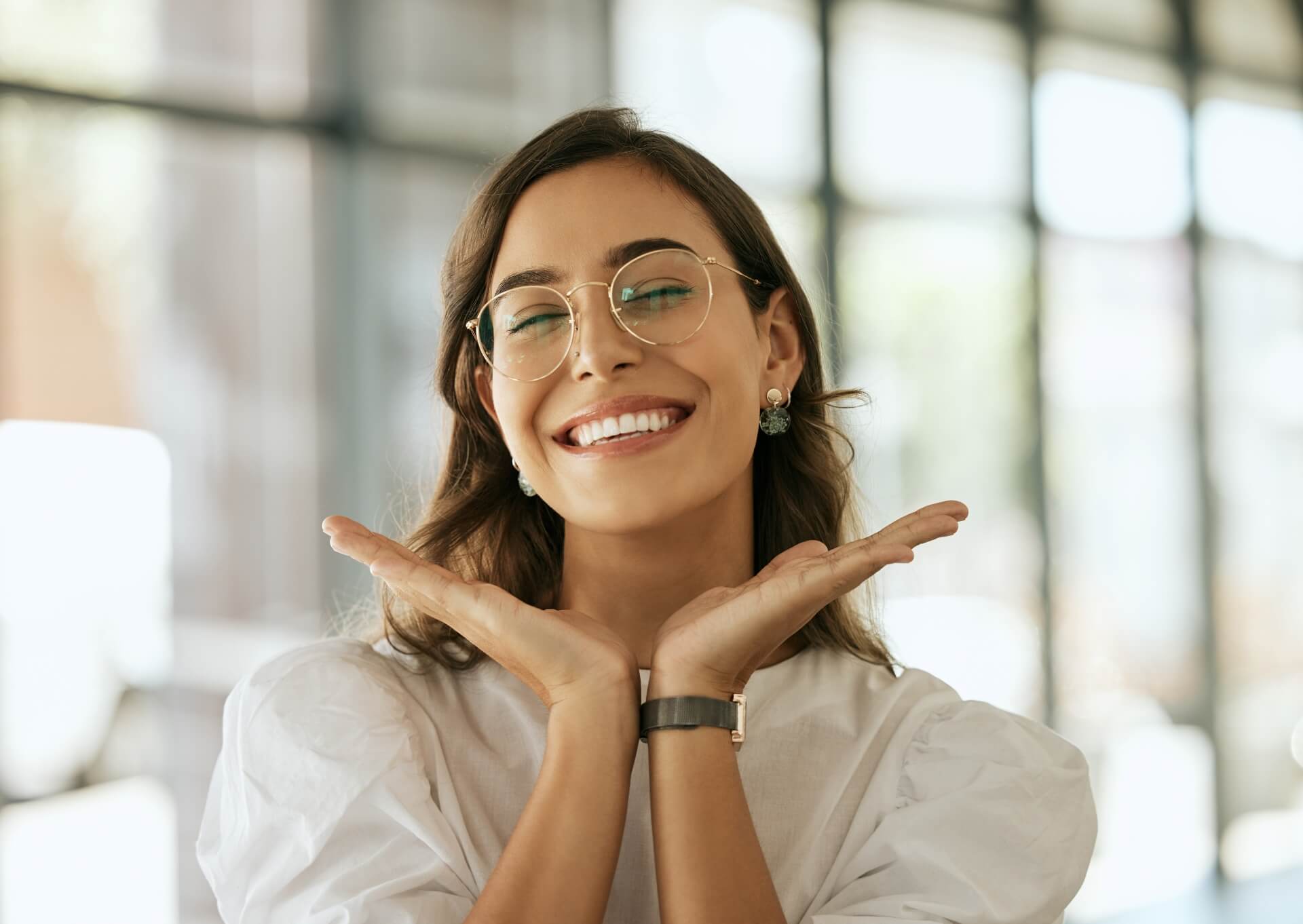 Age Gracefully with Natural-Looking Botox Treatments by Dr. Stickley Image of a young woman with a beautiful smile