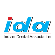 The logo of Indian Dental Association