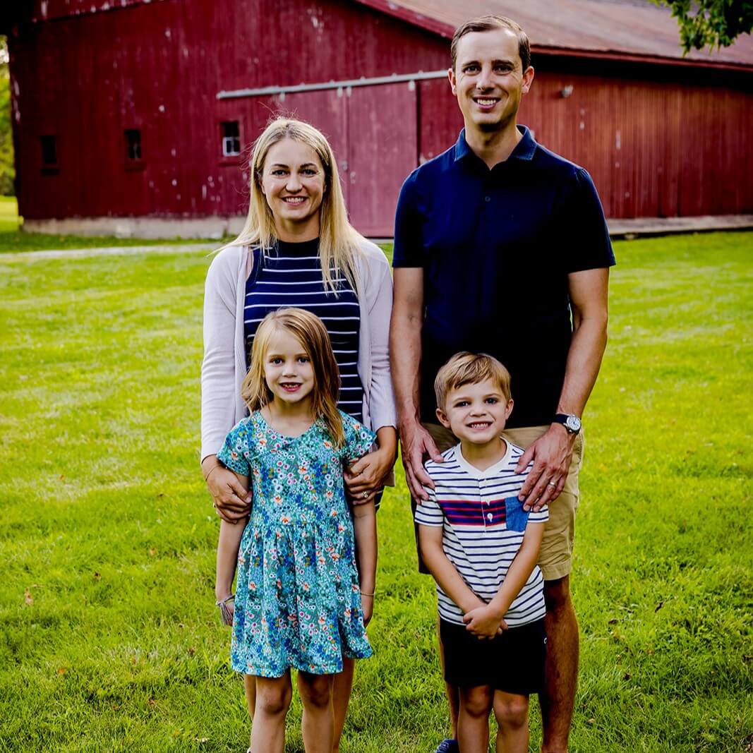 Dr. Alyssa Stickley Dr. Alyssa Stickley and her family